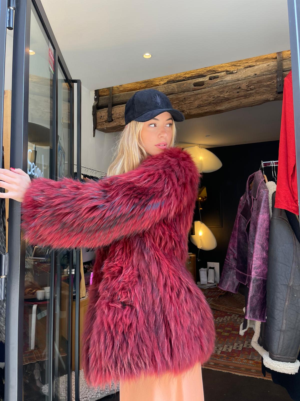 Vintage Barbara Bui Fur Coat