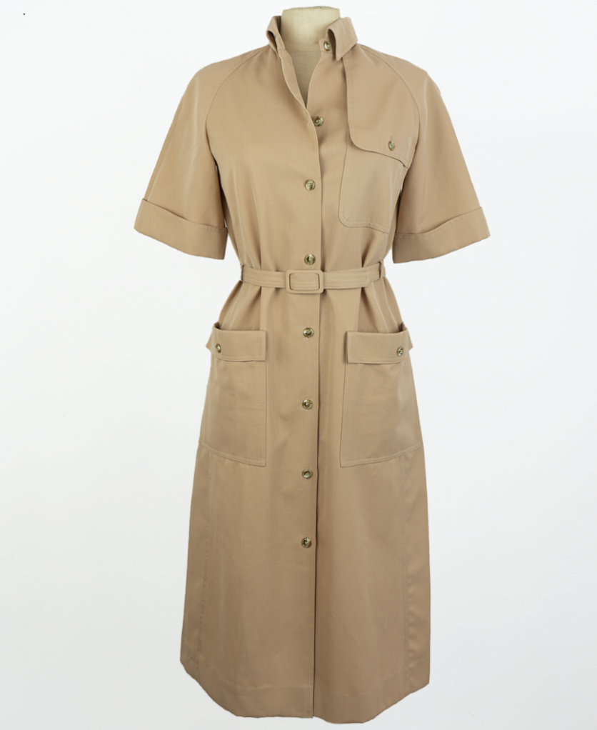 Safari Dress by Guy Laroche SECOND SEASON Safari Dress by Guy Laroche SECOND SEASON