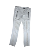 Barbara Bui Off-White Viscose Pants — FR 38