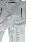 Barbara Bui Off-White Viscose Pants — FR 38
