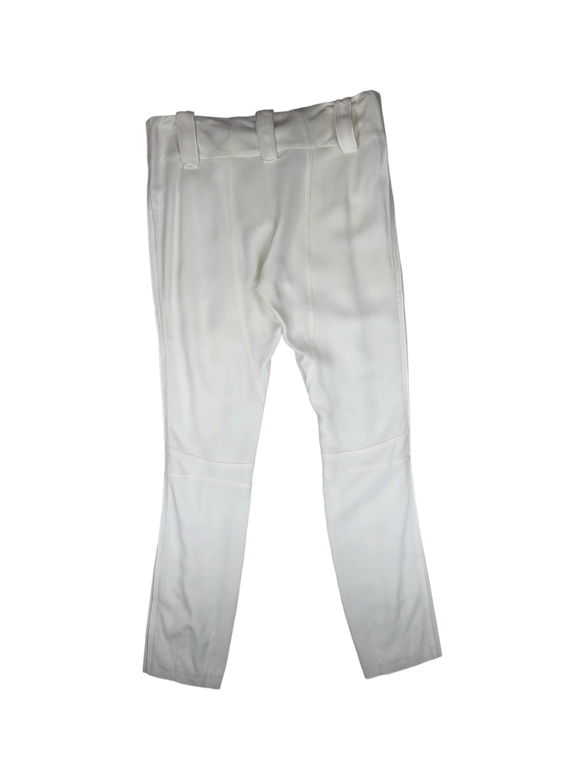 Barbara Bui Off-White Viscose Pants — FR 38