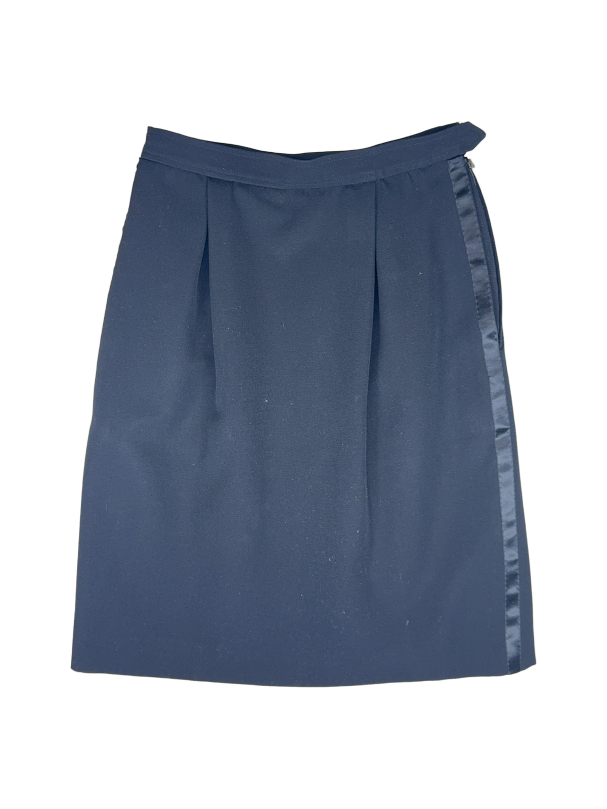 Yves Saint Laurent Navy Skirt — FR 38