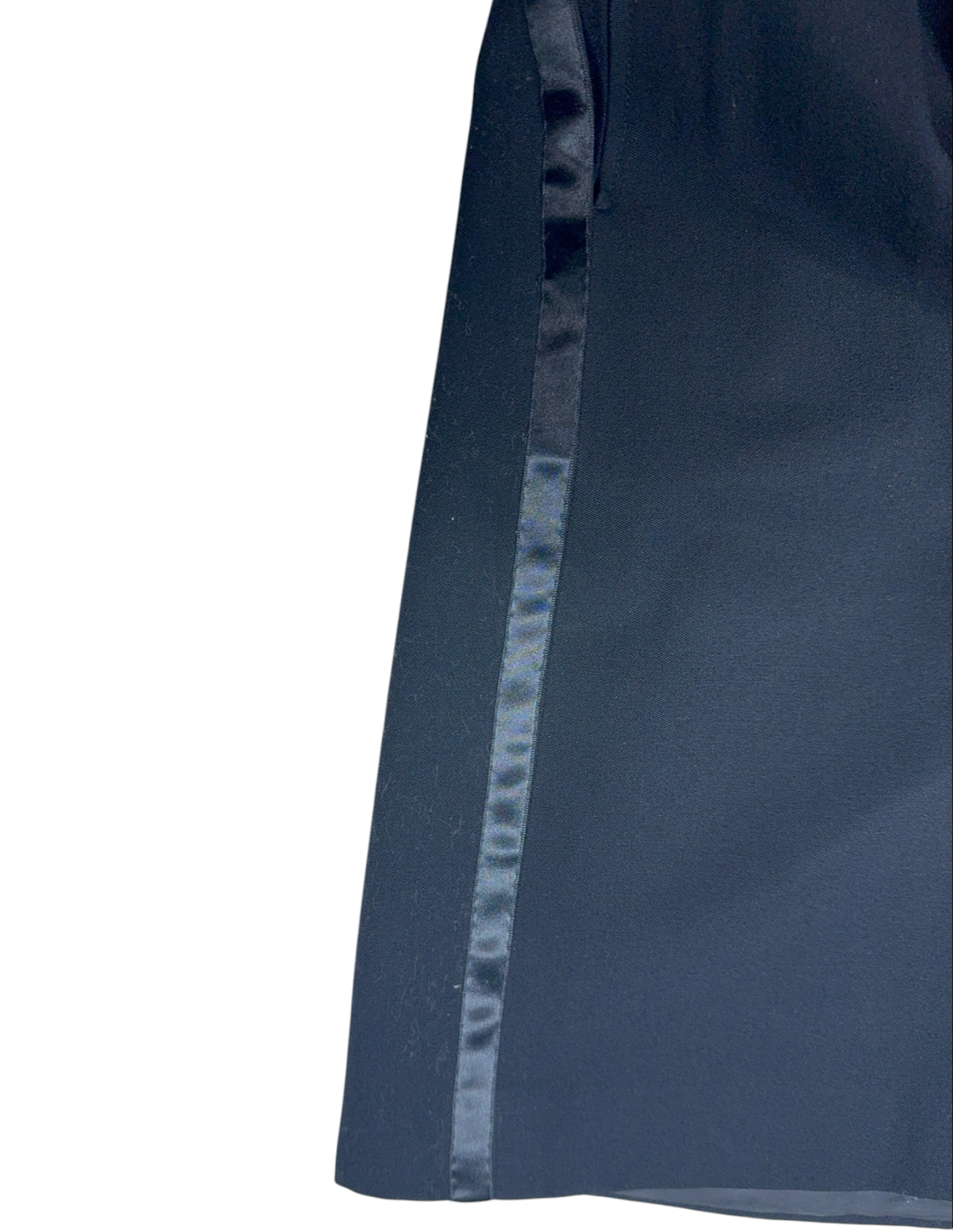 Yves Saint Laurent Navy Skirt — FR 38