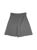 Louis Vuitton Navy Pleated Skirt — 36