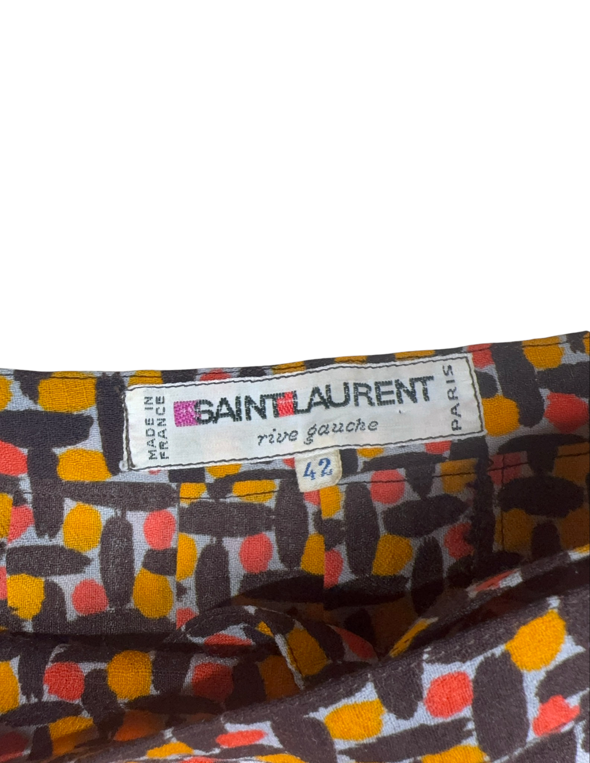 Yves Saint Laurent Yellow Skirt — FR 42