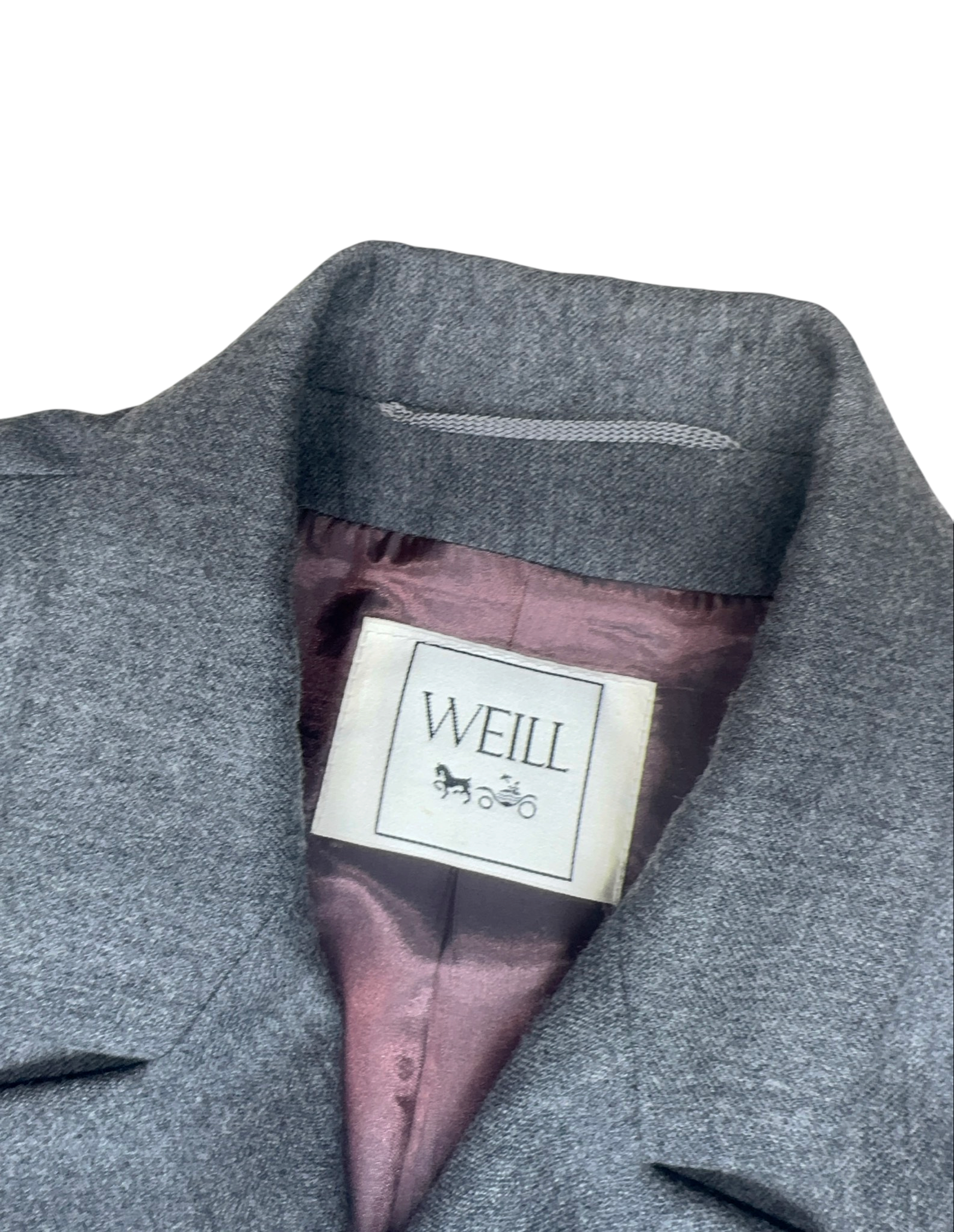 Weill Grey Pantsuit — L