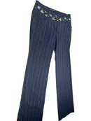 Dolce & Gabbana Charcoal Grey Pinstripe Trousers — M