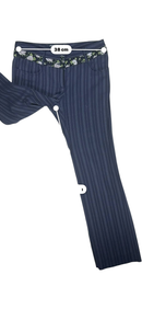 Dolce & Gabbana Charcoal Grey Pinstripe Trousers — M