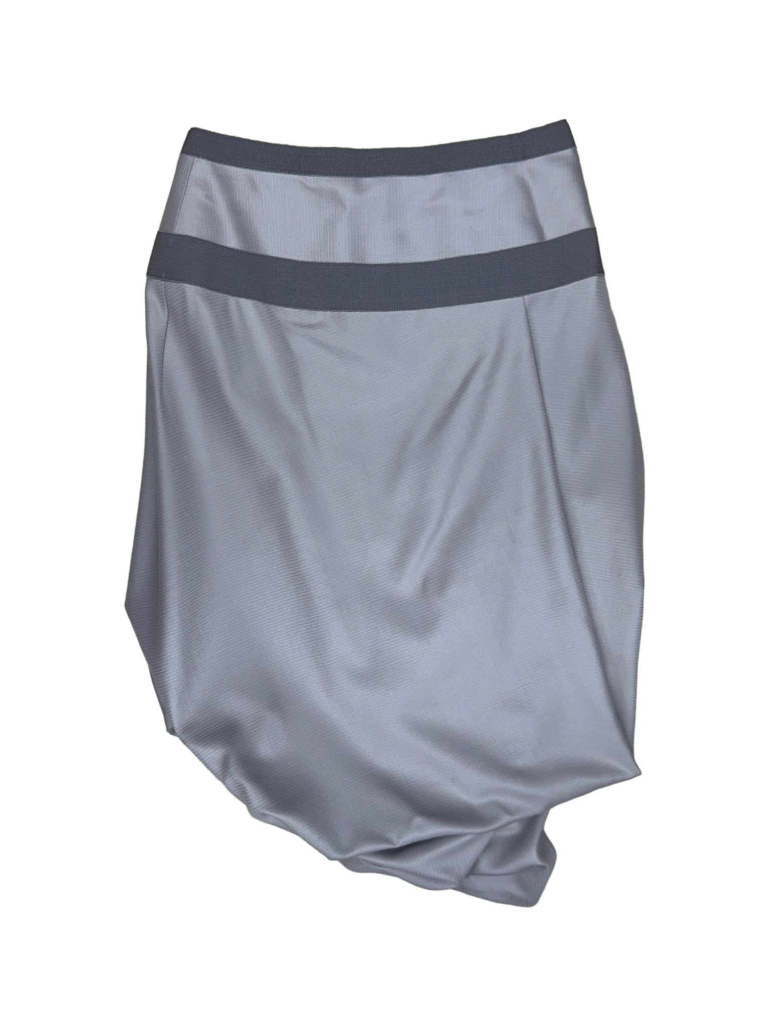 Celine Grey Draped Skirt — XS