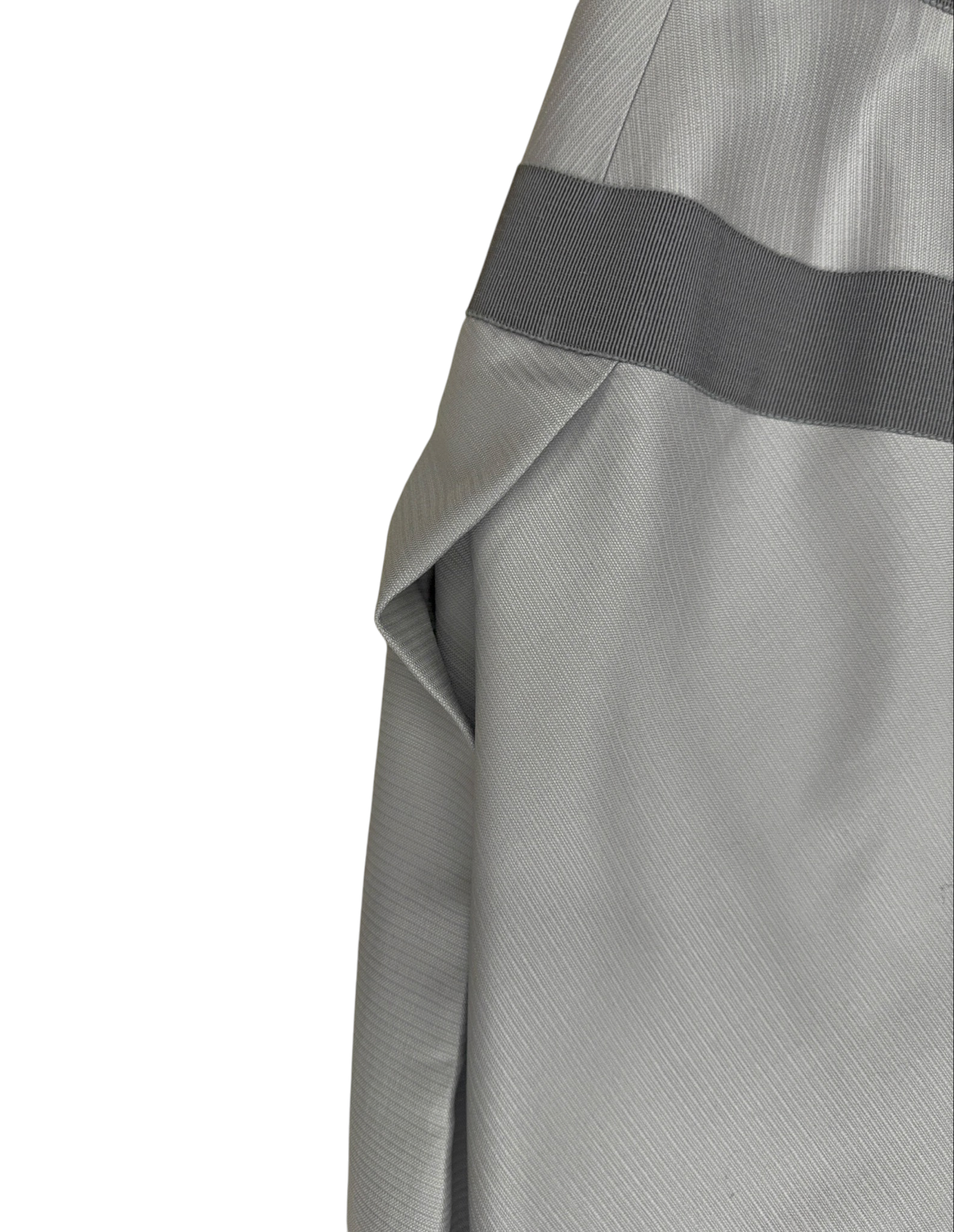 Celine Grey Draped Skirt — XS