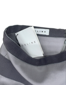 Celine Grey Draped Skirt — XS