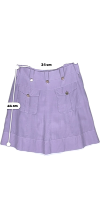 Louis Vuitton A-Line Skirt