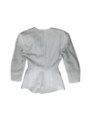 Thierry Mugler Off-White Skirt Suit — FR 36