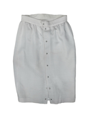 Thierry Mugler Off-White Skirt Suit — FR 36