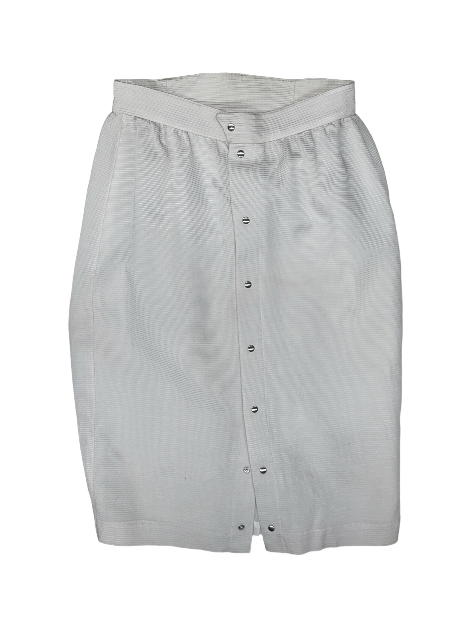 Thierry Mugler Off-White Skirt Suit — FR 36