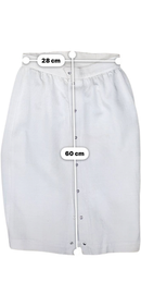 Thierry Mugler Off-White Skirt Suit — FR 36