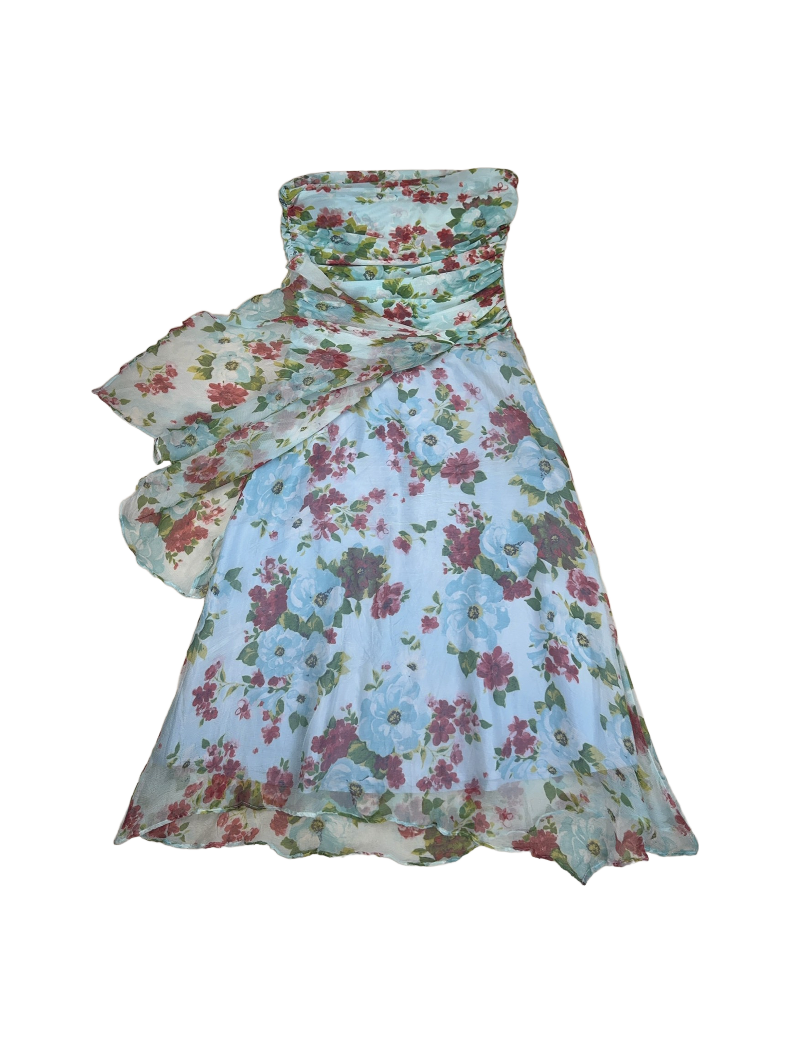 Zapa Light Blue Dress — XS