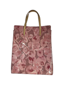 Louis Vuitton Pink Patent Leather Tote Bag