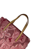 Louis Vuitton Pink Patent Leather Tote Bag