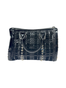 Versace Black Satchel Handbag