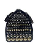 Versace Black Satchel Handbag