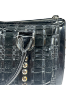 Versace Black Satchel Handbag