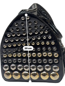 Versace Black Satchel Handbag