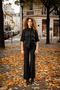 Chloé Embroidered Blouse and Trousers Set
