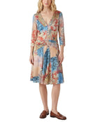 Galliano Print Dress