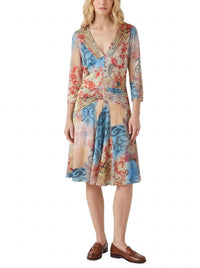 Galliano Print Dress