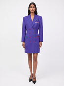 Lolita Lempicka Royal Blue Blazer Dress — S