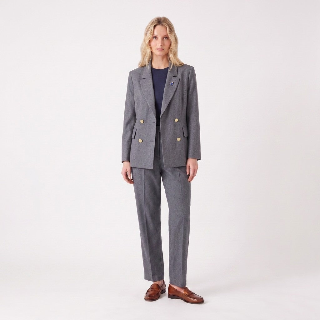 Weill Grey Pantsuit — L