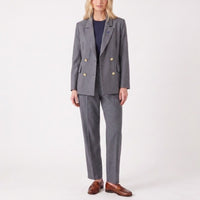 Weill Double-Breasted Pantsuit