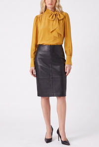 Tie-Neck Blouse