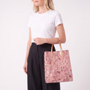 Louis Vuitton Pink Patent Leather Tote Bag