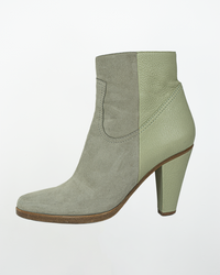 Chloé Suede Boots – Seafoam Green