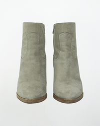 Chloé Suede Boots – Seafoam Green