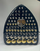 Versace Black Satchel Handbag