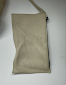 Lanvin Off-White Pebbled Leather Hobo Bag