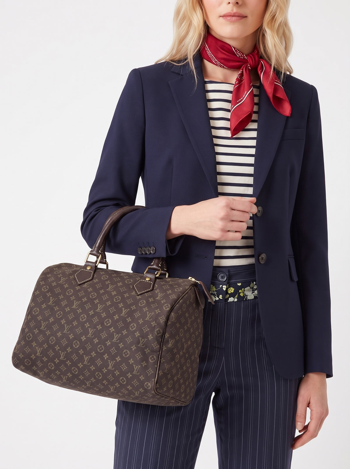 Louis Vuitton Canvas Brown Handbag