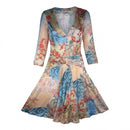 John Galliano Multicolor Dress