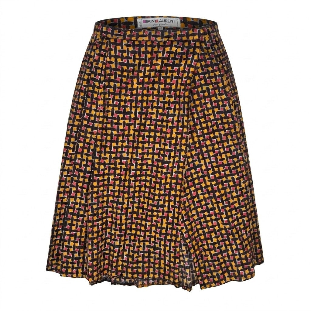 Yves Saint Laurent Yellow Skirt — FR 42