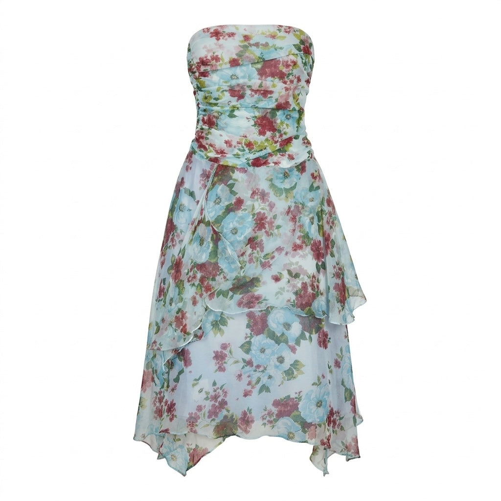 Zapa Light Blue Dress — XS