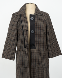 Manteau pied-de-poule Chloé