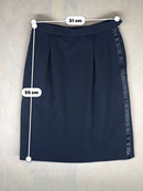 Yves Saint Laurent Navy Skirt — FR 38