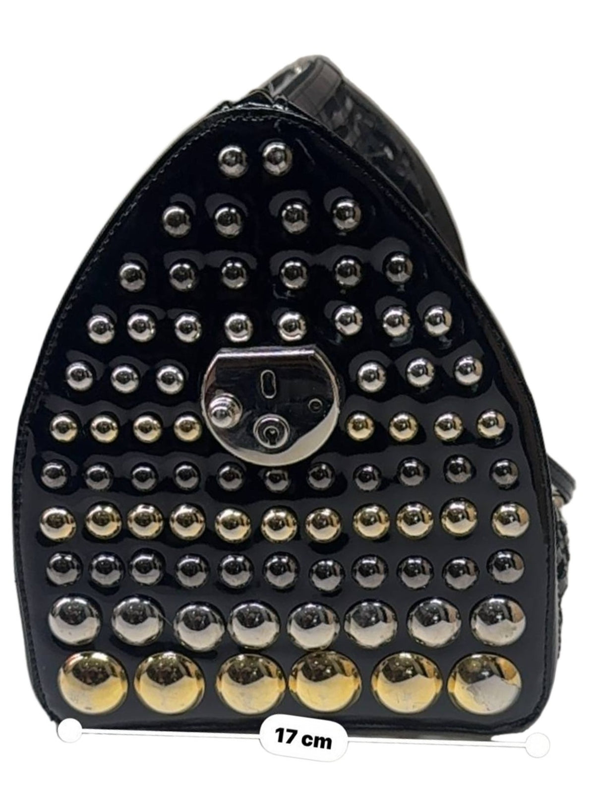 Versace Black Satchel Handbag