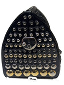 Versace Black Satchel Handbag